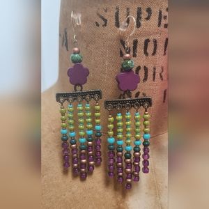 Handcrafted Beaded Earrings